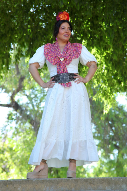 FALDA PERFORADA ADRIANA BLANCA FALDA PERFORADA ADRIANA BLANCA - Imagen 2