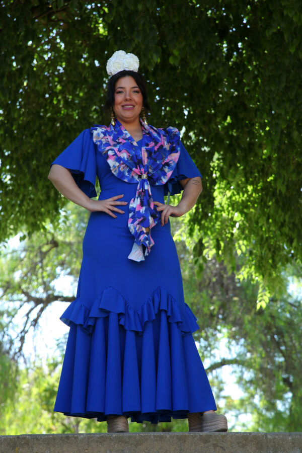BATA DANIELA AZUL ELÉCTRICO