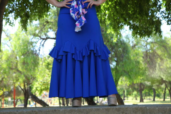 BATA DANIELA AZUL ELÉCTRICO