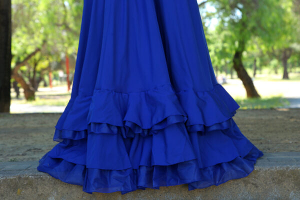 BATA ROMERA GABRIELA AZUL ELÉCTRICO