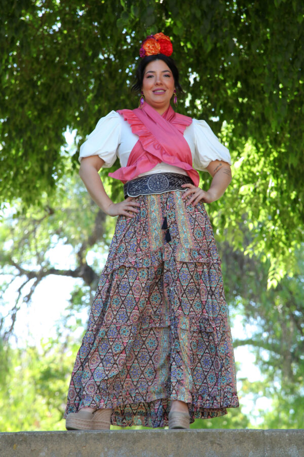 FALDA ROCÍO MULTICOLOR