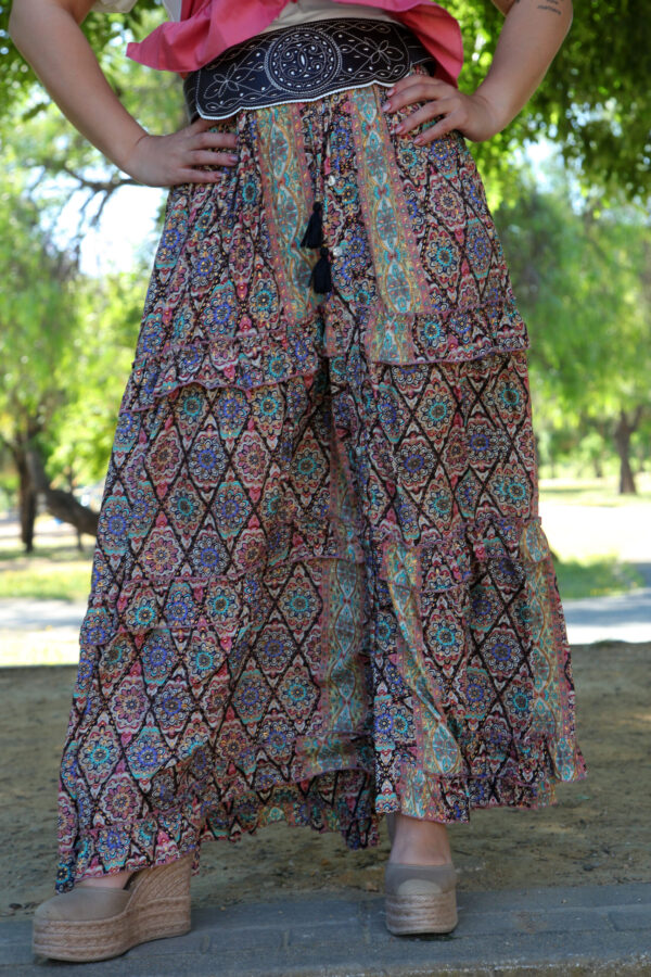 FALDA ROCÍO MULTICOLOR