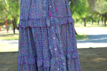 FALDA ROCÍO EN TONO MALVA - Imagen 2
