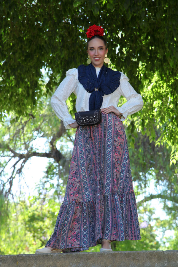 FALDA ROCÍO EN TONOS ROSAS