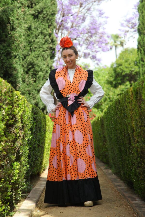 Ramillete de flamenca de adulto personalizado