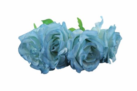 Diadema de rosas en color ducado antiguo - Imagen 1
