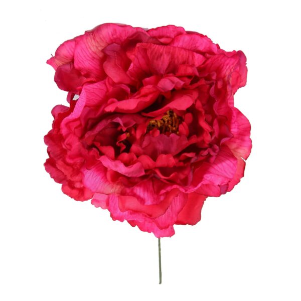 Flor de flamenca estilo peonia color buganvilla