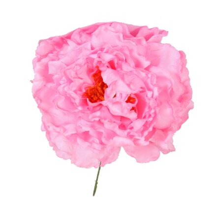 Flor de flamenca estilo peonia color Rosa - Imagen 1