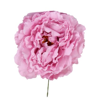 Flor de flamenca estilo peonia color Rosa Lila - Imagen 1