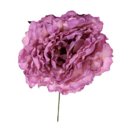Flor de flamenca estilo peonia malva envejecido - Imagen 1