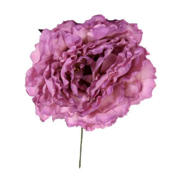 Flor de flamenca estilo peonia malva envejecido