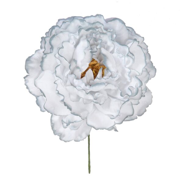 Flor de flamenca estilo peonia Gris Claro