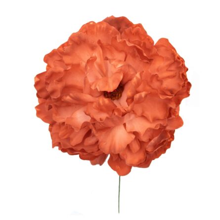 Flor de flamenca estilo peonia color Caldera - Imagen 1