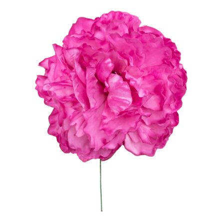 Flor de flamenca estilo peonia color Buganvilla - Imagen 1