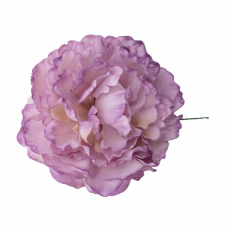 Flor de flamenca estilo peonia color Malva - Imagen 1