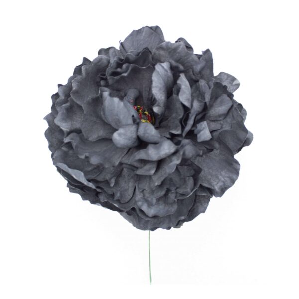 Flor de flamenca estilo peonia color Negro