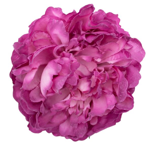 Flor de flamenca estilo peonia color Buganvilla