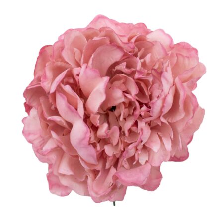 Flor de flamenca estilo peonía color Maquillaje - Imagen 1