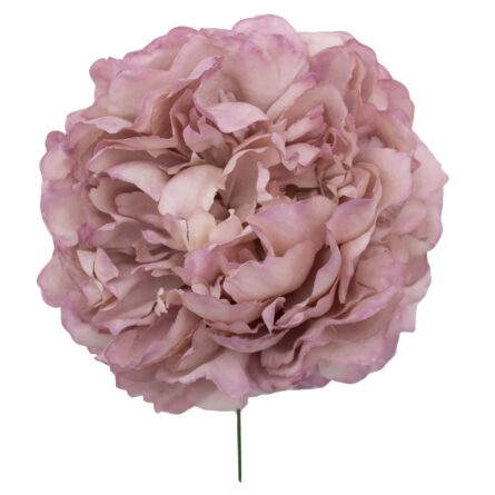 Flor de flamenca estilo peonia color Malva Antiguo - Imagen 1