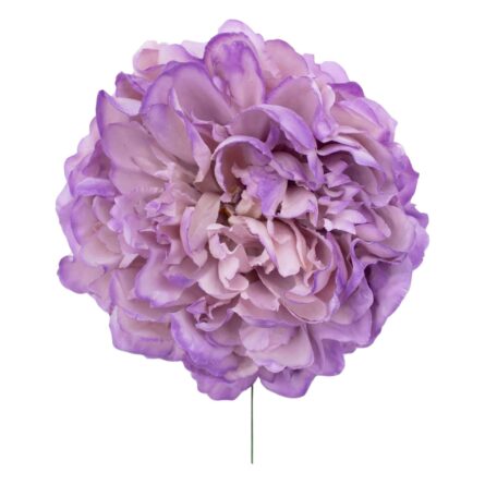 Flor de flamenca estilo peonia color Malva - Imagen 1