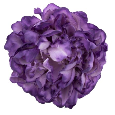 Flor de flamenca estilo peonia color Morado - Imagen 1