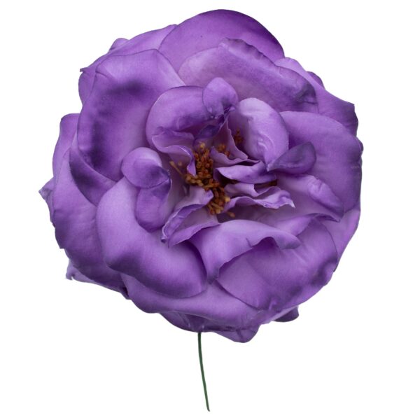 Rosa de flamenca color Morado