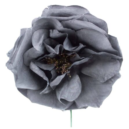 Rosa de flamenca color Negro - Imagen 1