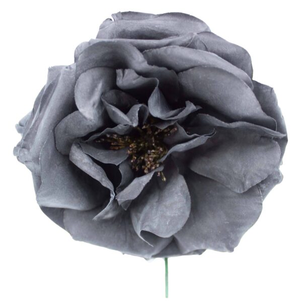 Rosa de flamenca color Negro