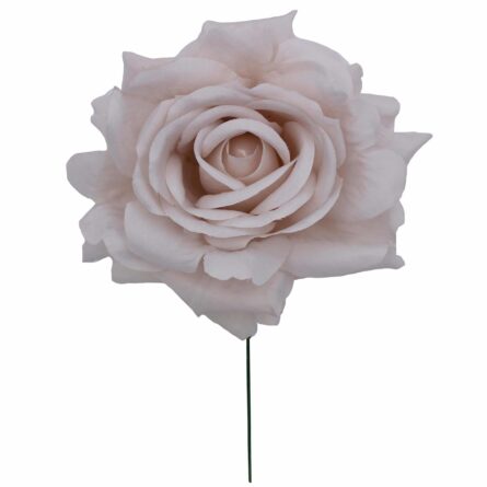 Rosa de flamenca color Marfil - Imagen 1