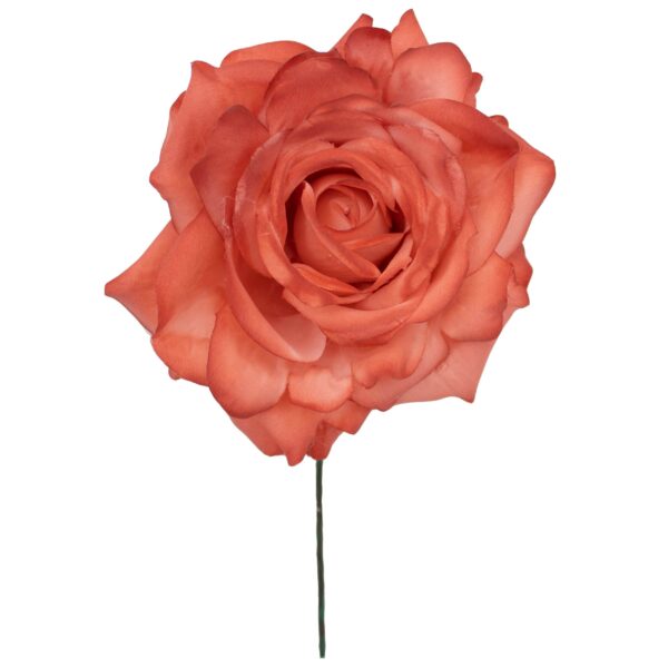 Rosa de flamenca color Coral