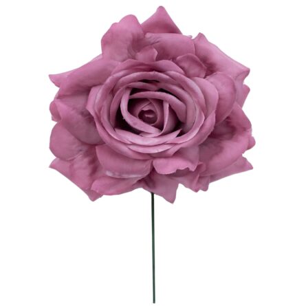Rosa de flamenca color Malva Antiguo - Imagen 1
