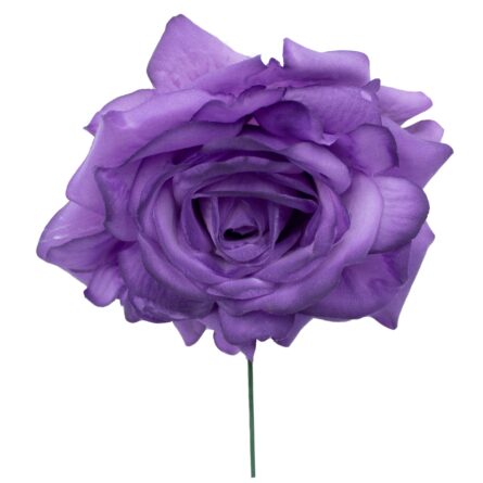 Rosa de flamenca color Morado - Imagen 1