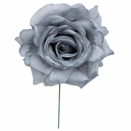 Rosa de flamenca color Gris - Imagen 1