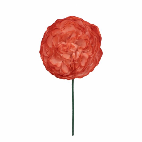 Flor de flamenca mediana color Coral
