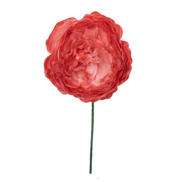 Flor de flamenca mediana color Coral