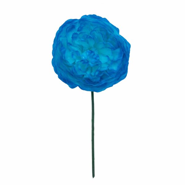 Flor de flamenca mediana color Turquesa