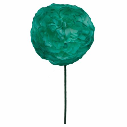 Flor de flamenca mediana color Verde Agua - Imagen 1