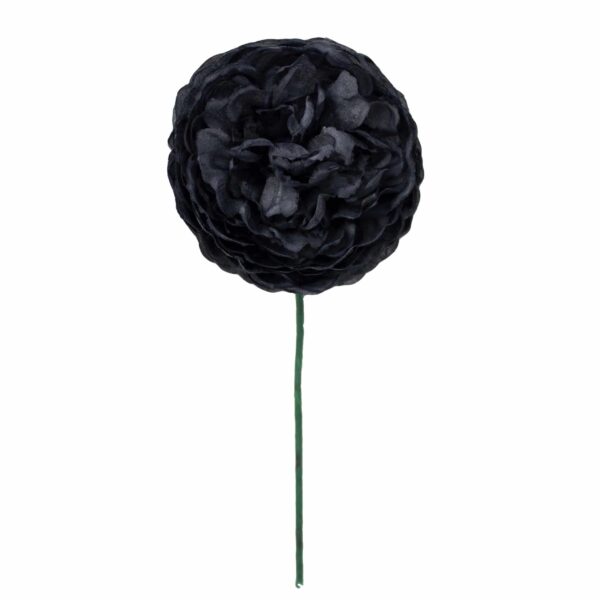 Flor de flamenca mediana color Negro
