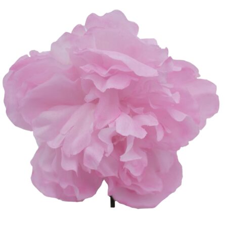 Flor de flamenca mediana color Rosa Bebé - Imagen 1