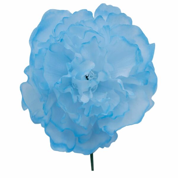 Flor de flamenca mediana color Azul Celeste