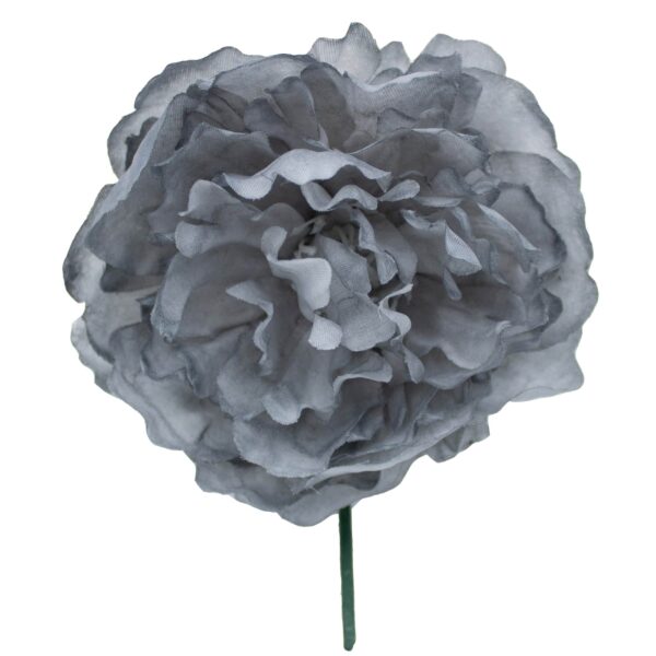 Flor de flamenca mediana color Gris