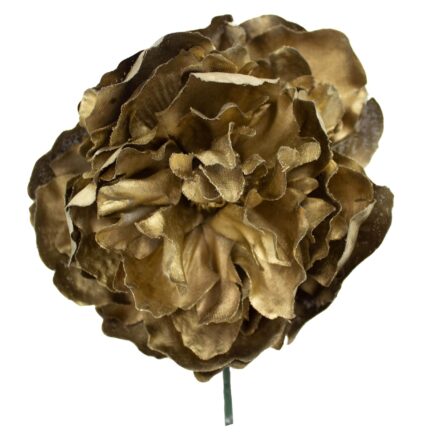 Flor de flamenca mediana color Oro - Imagen 1