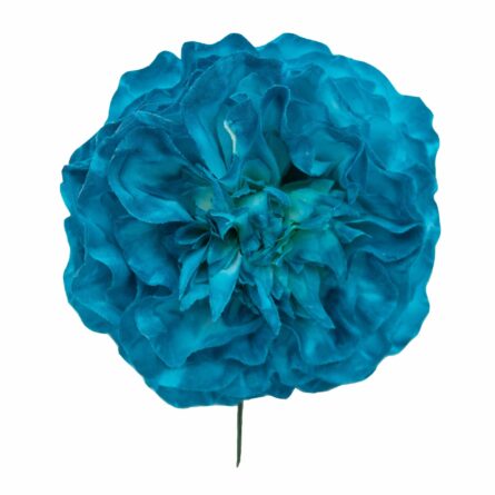 Flor de flamenca mediana color Aguamarina - Imagen 1