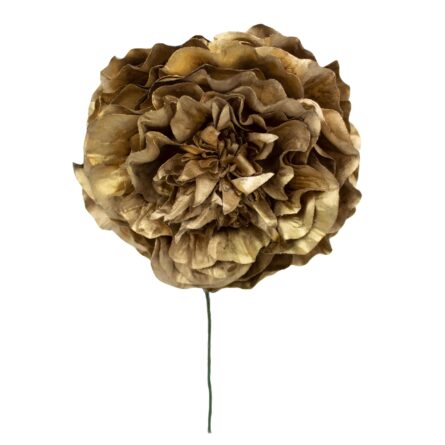Flor de flamenca mediana color Oro - Imagen 1