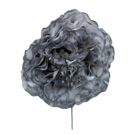 Flor de flamenca mediana color Gris - Imagen 1