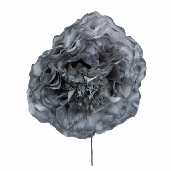Flor de flamenca mediana color Gris