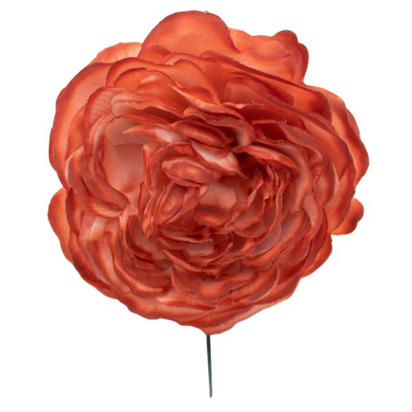 Flor de flamenca mediana color Coral