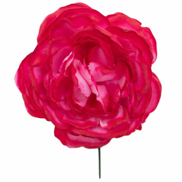Flor de flamenca mediana color Fucsia