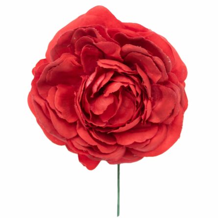Flor de flamenca mediana color Rojo - Imagen 1