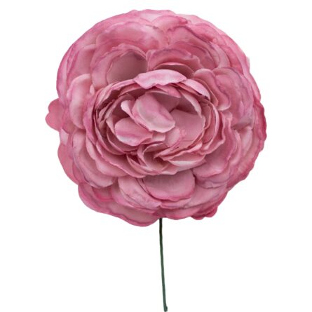 Flor de flamenca mediana color Rosa Lila - Imagen 1